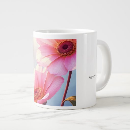 Sunkissed Salmon Grote Koffiekop (Voorkant rechts)