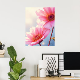 Sunkissed Salmon Poster