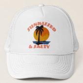 Sunkissed & Salty Trucker Pet (Voorkant)