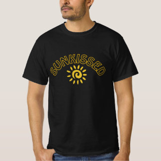 Sunkissed T Shirt Design Summer Zee Beach Sunset