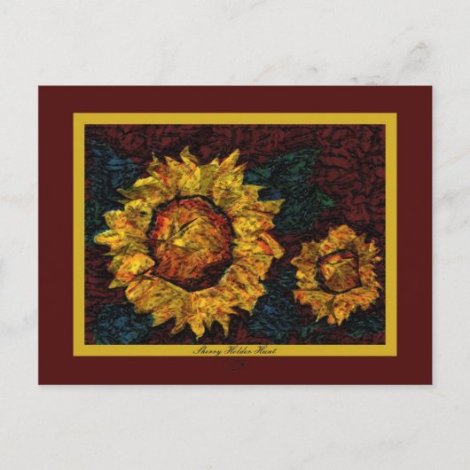 Sunkust Briefkaart (Voorkant)