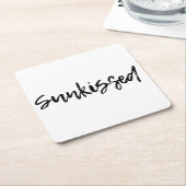 Sunkust Kartonnen Onderzetters (Schuin)