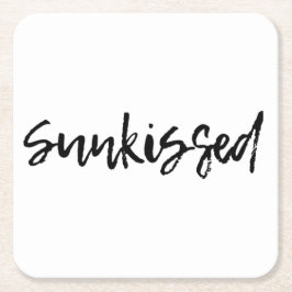 Sunkust Kartonnen Onderzetters