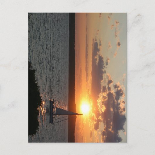 Sunkust Sail Briefkaart (Voorkant)