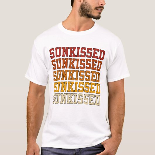 Sunkust T-shirt (Voorkant)