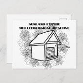 Sunland Empire Mellitological Reserve BW Briefkaar Feestdagenkaart (Voorkant / Achterkant)