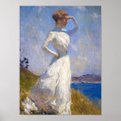 Sunlight, 1909, van Frank Weston Benson Poster (Voorkant)