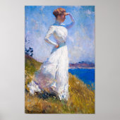 Sunlight, 1909, van Frank Weston Benson Poster (Voorkant)