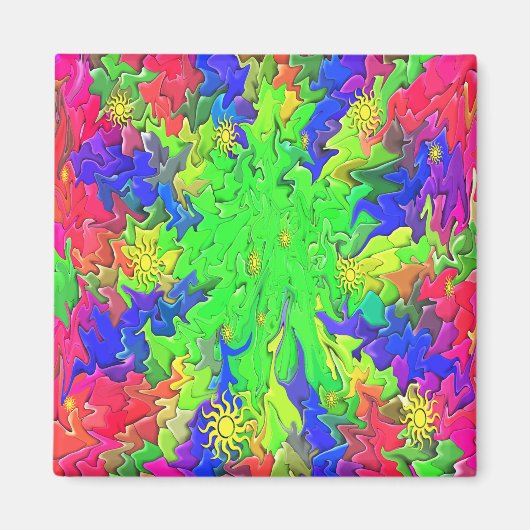 Sunlight Dance. Magneet (Voorkant)