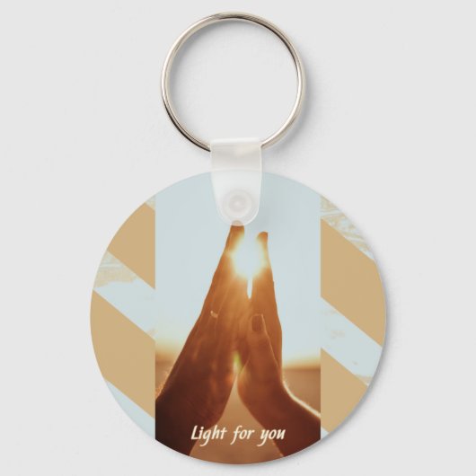 Sunlight Hands Keychain (Voorkant)