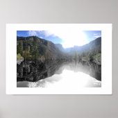 Sunlight in the Valley Reflection Photography Poster (Voorkant)