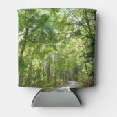 Sunlight on Wooded Path in Centennial Park Blikjeskoeler (Voorkant)