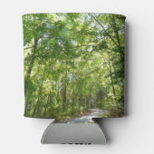 Sunlight on Wooded Path in Centennial Park Blikjeskoeler (Achterkant)