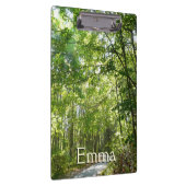 Sunlight on Wooded Path in Centennial Park Klembord (Rechts)