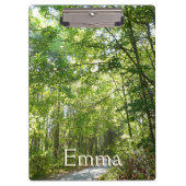 Sunlight on Wooded Path in Centennial Park Klembord (Voorkant)