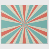 Sunlight retro horizontal background. Pale red and Cadeaupapier (Vlak)