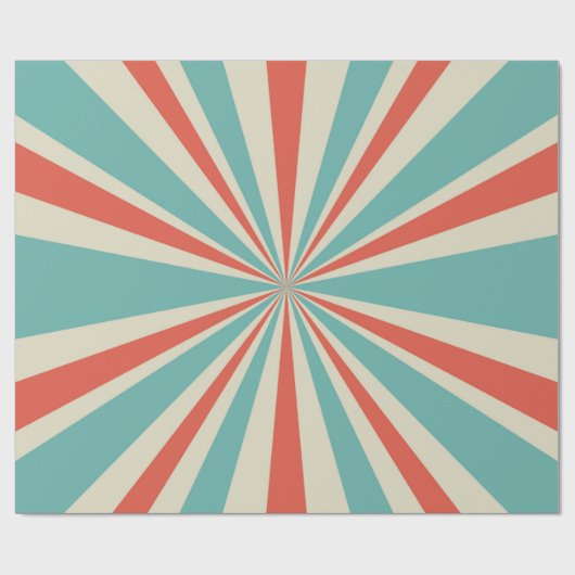 Sunlight retro horizontal background. Pale red and Cadeaupapier (Vlak)