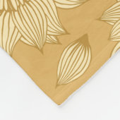 Sunlight Stillness II in warme Amber Fleece Deken (Hoek)