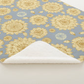 Sunlight Stillness II in Zacht Blauw Grijs Sherpa Deken (3/4)