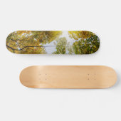 Sunlight Through Autumn Sugar Maples Persoonlijk Skateboard (Horizontaal)