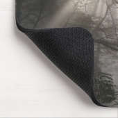 Sunlight Through Trees Dark Woodland Muismat (Hoek)