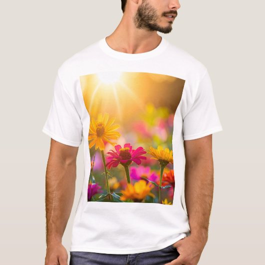 Sunlit Bloom T-shirt (Voorkant)