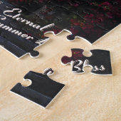 Sunlit Bougainvillea Path Art Legpuzzel (Zijkant)