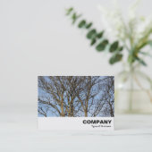 Sunlit Branches Visitekaartje (Staand voorkant)
