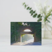 Sunlit Bridge Briefkaart (Staand voorkant)