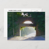 Sunlit Bridge Briefkaart (Voorkant / Achterkant)