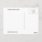 Sunlit Bridge Briefkaart (Achterkant)