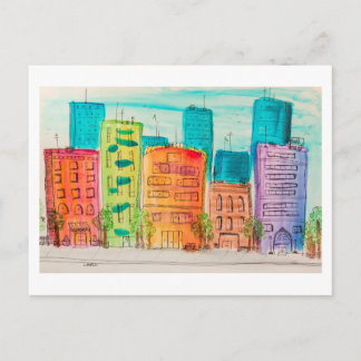 Sunlit City Briefkaart