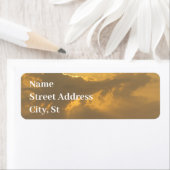 Sunlit Clouds Return Address Labels – Nature Theme (Insitu)