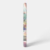 Sunlit Cottage Window Wildflowers Samsung Galaxy Hoesje (Linkerkant)