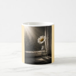 Sunlit Daisy in Jar Mug Koffiemok