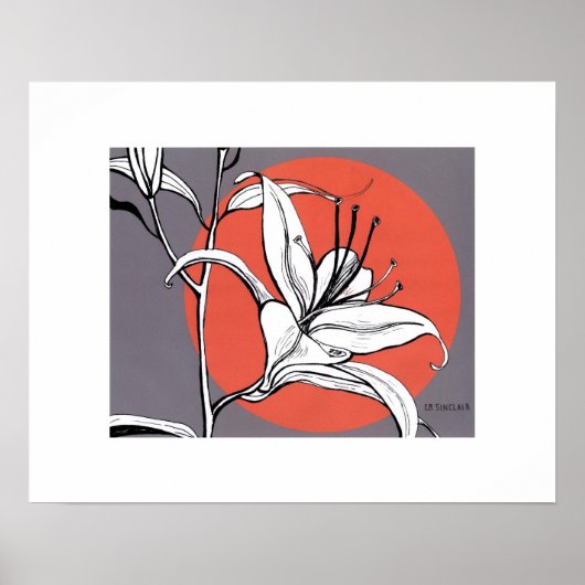 Sunlit Daylily Poster (Voorkant)