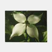 Sunlit Dogwood Blossom Spring Floral Deurmat (Voorkant)