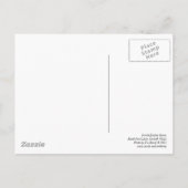 Sunlit Emden Goose Briefkaart (Achterkant)