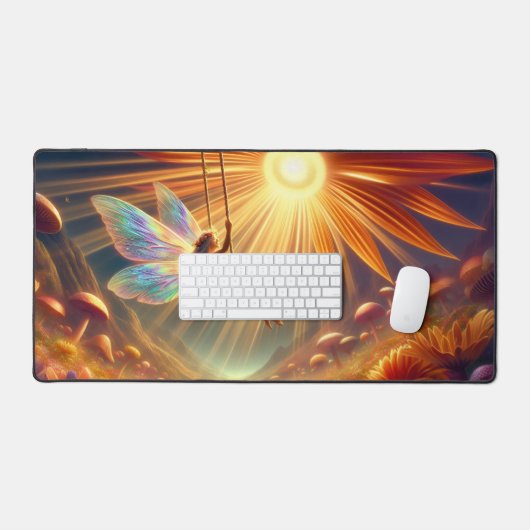Sunlit Fairy Desk Mat  (Keyboard & Muis)