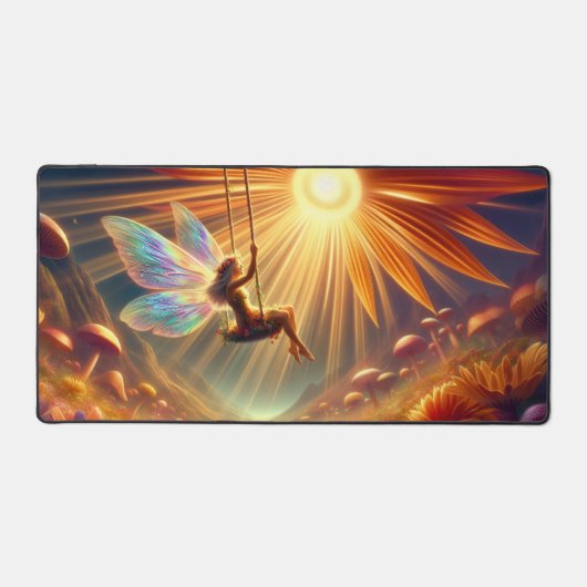 Sunlit Fairy Desk Mat (Voorkant)