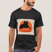Sunlit Feline T-shirt (Voorkant)