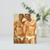 Sunlit Figures: Bold Study in Sensation Briefkaart (Staand voorkant)