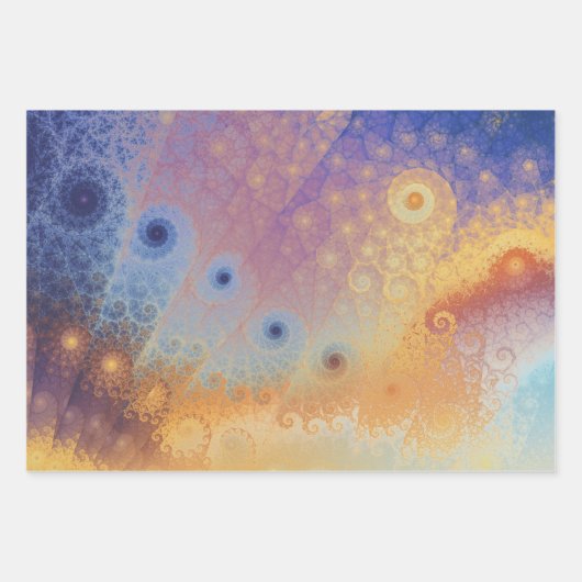 Sunlit Geometry Inpakpapier Vel (Voorkant 2)