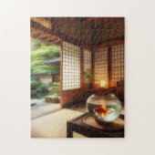 Sunlit Goldfish – Japanese Room Puzzle Legpuzzel (Verticaal)