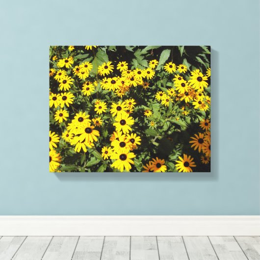 Sunlit Meadow Canvas Afdruk (Insitu (Houten vloer))