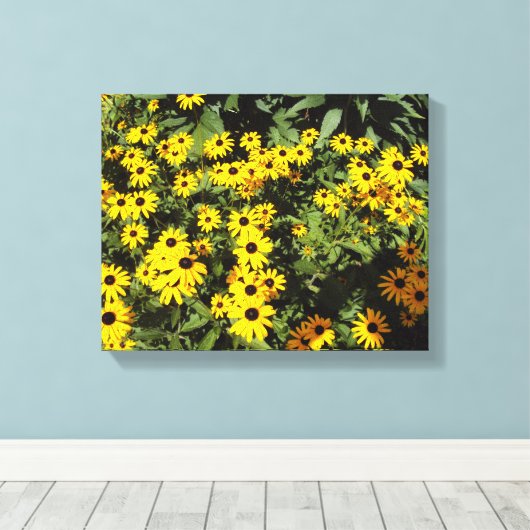 Sunlit Meadow Canvas Afdruk (Insitu (Houten vloer))