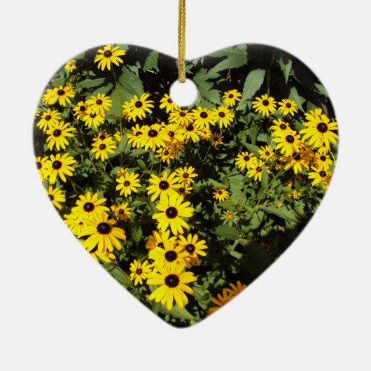 Sunlit Meadow Keramisch Ornament (Achterkant)