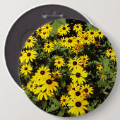 Sunlit Meadow Ronde Button 6,0 Cm (Voorkant /achterkant)