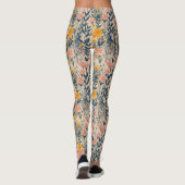 Sunlit Meadow Rustic Floral Leggings (Achterkant)