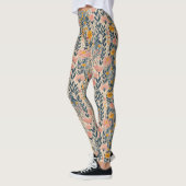 Sunlit Meadow Rustic Floral Leggings (Links)